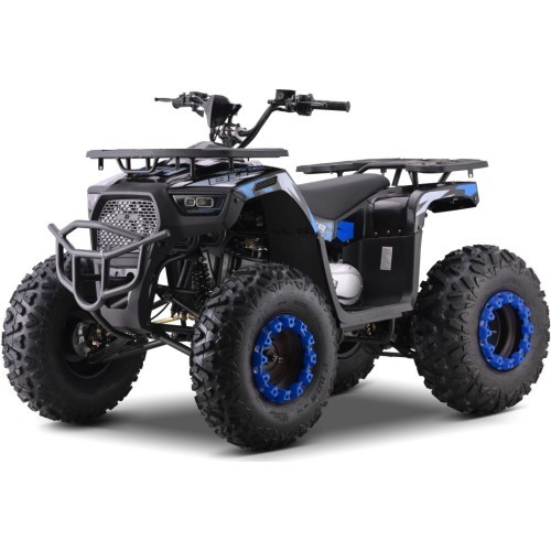 200CC MONSTER Blue Petrol Quad Bike