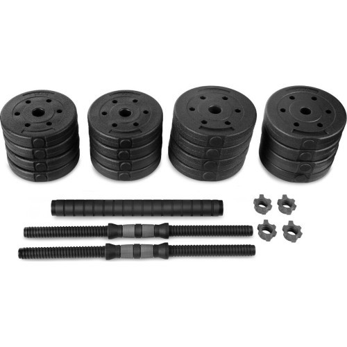 A set of dumbbells 2x 15 kg Spokey PONDUS 30