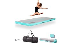 Inflatable Exercise Mat inSPORTline Airstunt 300 x 100 x 10 cm White
