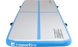 Piepūšamais vingrošanas paklājs inSPORTline Airstunt 400 x 100 x 10 cm, balts