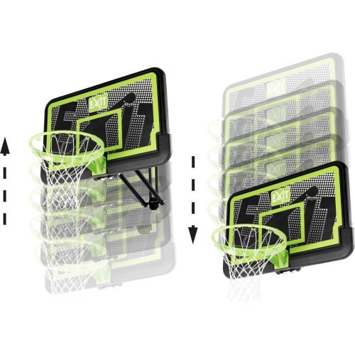 EXIT Galaxy Wall-mount System black edition Rectangular Polypropylene (PP)