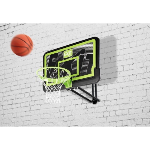 EXIT Galaxy pie sienas stiprināms basketbola vairogs, melns