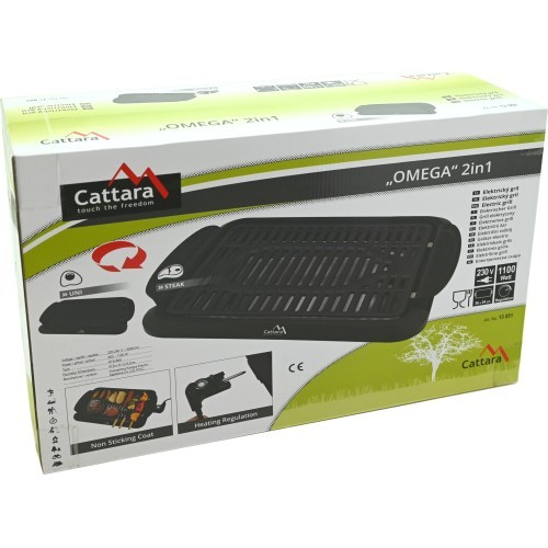 Настольный гриль OMEGA 2in1, электрический 230V