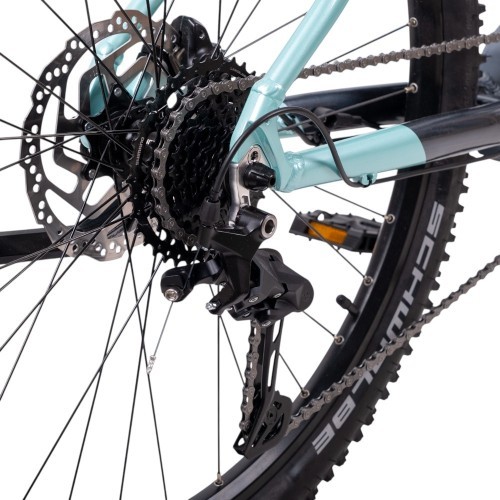 Женский горный электронный велосипед ISL Asuki 630 Wh 27.5" - 2025 - Aqua Blue