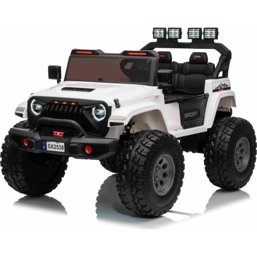 Электромобиль Extreme Sport 4x4, белый
