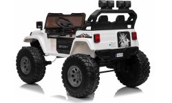 Elektromobilis Extreme Sport 4x4, balts