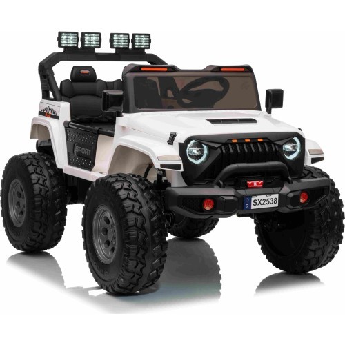 Электромобиль Extreme Sport 4x4, белый