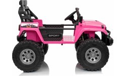 Bērnu elektromobilis Extreme Sport 4x4, rozā