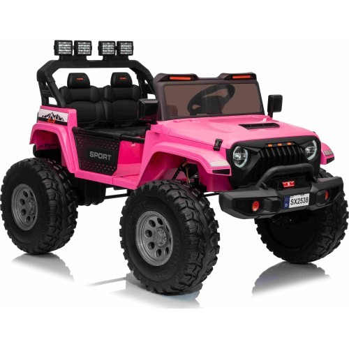 Bērnu elektromobilis Extreme Sport 4x4, rozā