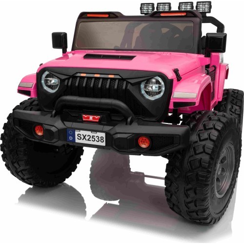 Bērnu elektromobilis Extreme Sport 4x4, rozā