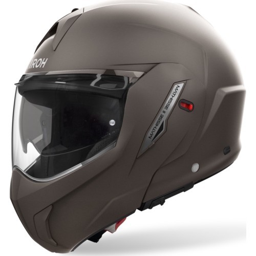 Flip-Up Motorcycle Helmet AIROH MATHISSE 2 Color P/J Matte Bronze