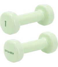 Набор виниловых гантелей Spokey SHAPE 2x 1 кг
