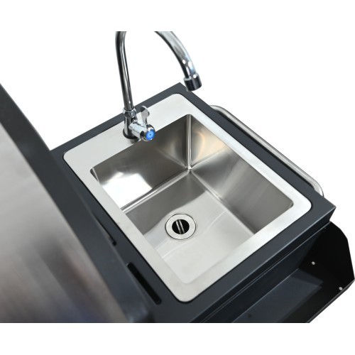 IBIZA gas grill with sink