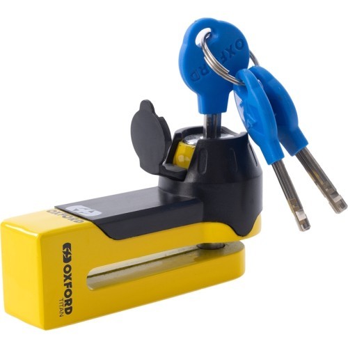 Блокировка дискового тормоза Oxford Titan - Yellow