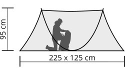 Origin Outdoors uznirstošā telts “Quicksembly”