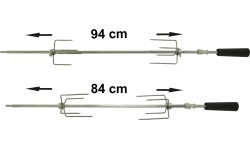 Barbecue needle 84-94cm 8mm/6mm