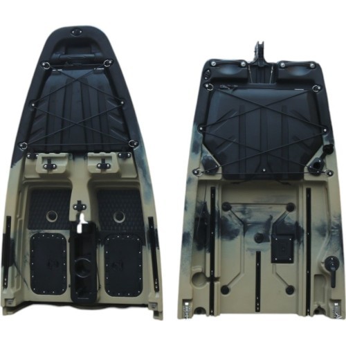Salokāma kajaks ar pedāļu piedziņu inSPORTline Rhoner Desert Camo