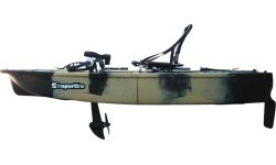 Salokāma kajaks ar pedāļu piedziņu inSPORTline Rhoner Desert Camo