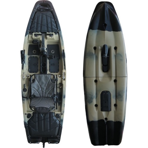Folding Pedal Drive Kayak inSPORTline Rhoner Desert Camo
