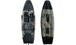 Складной каяк с педальным приводом inSPORTline Rhoner Desert Camo