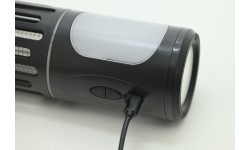 Flashlight SPACE rechargeable + insect catcher