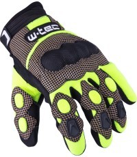 W-TEC Deerex motokrosa cimdi - Black-Yellow