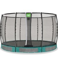 EXIT Allure Premium iegremdējams batuts ø366 cm, zaļš