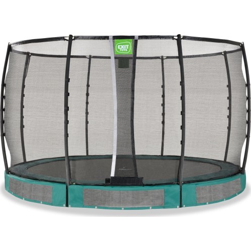 EXIT Allure Premium iegremdējams batuts ø366 cm, zaļš