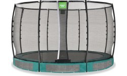 Грунтовый батут EXIT Allure Premium ø366 см, зелёный
