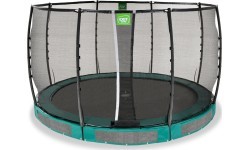 EXIT Allure Premium iegremdējams batuts ø366 cm, zaļš