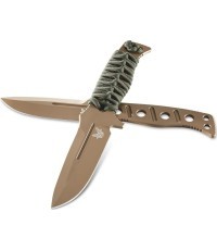 Nazis Benchmade 375FE-1 FIXED ADAMAS Flat Earth