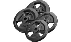 Čuguna svaru komplekts Marbo, 30 kg / 2x10 kg + 2x5 kg
