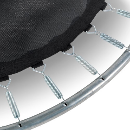 EXIT Silhouette trampoline ø427cm - pink Outdoor Round Coil spring Above ground trampoline