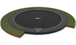 Batuts BERG SPORTS Elite FlatGround 330, pelēks