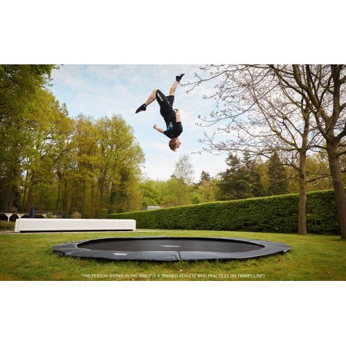 Batuts BERG SPORTS Elite FlatGround 330, pelēks