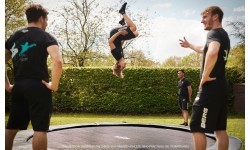Batuts BERG SPORTS Elite FlatGround 330, pelēks