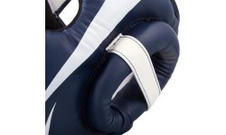Boksa ķivere Venum Elite - White/Navy Blue