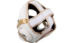 Headgear Venum Elite - White/Gold