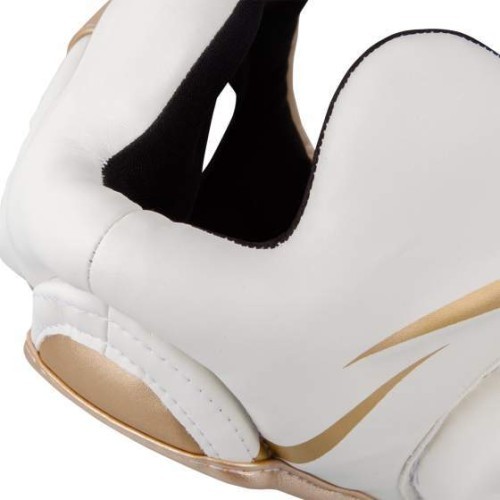 Headgear Venum Elite - White/Gold