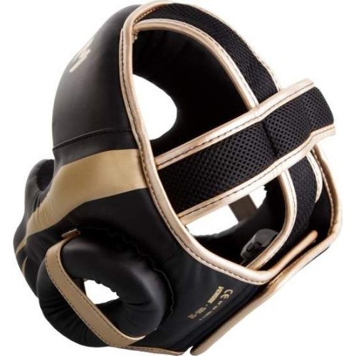 Headgear Venum Elite - Black/Gold