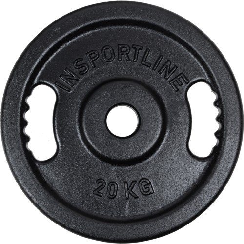 Чугунный олимпийский диск inSPORTline Castblack OL, 20 кг