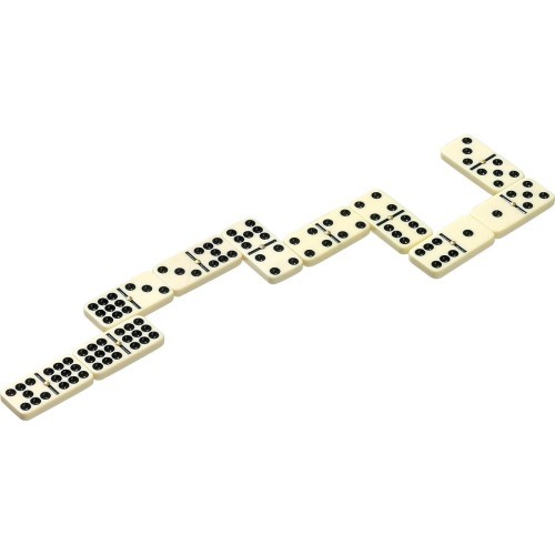 Игра домино Philos Double 9, 19,5x12 см