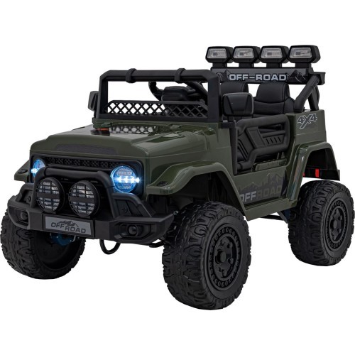 Электромобиль Off-Road CLIMBER, зелёный
