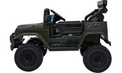 Электромобиль Off-Road CLIMBER, зелёный