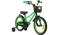 Velosipēds Karbon Jazz 16 neona zaļš