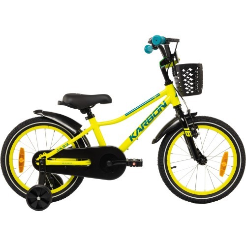 Karbon Jazz 16 children's bike, lime