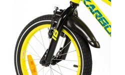Karbon Jazz 16 bērnu velosipēds, laima krāsā