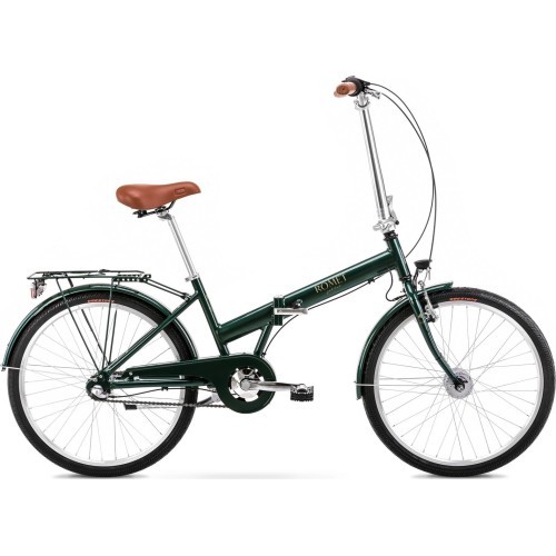 Велосипед Romet Jubilat Classic 2025, зелёный