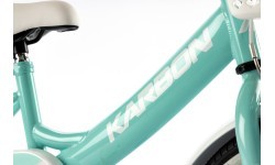Bērnu velosipēds Karbon Tiara 16, piparmētru