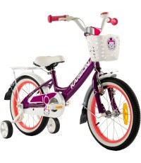 Velosipēds Karbon Tiara 16 violeta